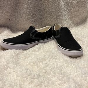Hush Puppies Size 7 Slip On Bounce Sneaker - Black